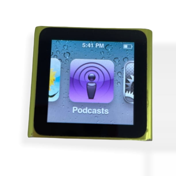 Producto Reacondicionado de MP3 Apple iPod Nano 6.ª Generación de 16 GB , Color Verde,