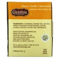 thumbnail image 2 of Celestial Seasonings, Herbal Tea, Honey Vanilla Chamomile, Caffeine Free, 20 Tea Bags, 1.7 oz (47 g), 2 of 2