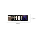 Gmogad LED Large Digital Wall Clock Temperature Date Display Brightness