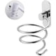 thumbnail image 2 of Soporte para secador de pelo Soporte para secador de pelo sin taladrar, Soporte para secador de pelo de acero inoxidable, Soporte para secador de pelo autoadhesivo con adhesivo autoadhesivo para el, 2 of 7