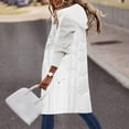 thumbnail image 1 of Abrigo largo con capucha y bolsillo cálido para mujer, chaqueta de invierno sin mangas, parka de plumón, abrigo para mujer, 1 of 7