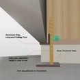 thumbnail image 3 of Cabinet Door Installation Positioner Jig, Space Saving High Load Bearing Capacity Cabinet Installation Tool  for Handcraft, 3 of 7