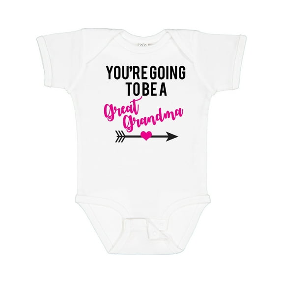 Inktastic You're Going to Be a Great Grandma Boys or Girls Baby Bodysuit
