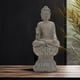 thumbnail image 5 of Estatua de Buda, escultura de resina, artesanía Feng Shui, obra de arte decorativa, adorno de Buda. Estilo B, 5 of 7