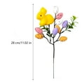thumbnail image 3 of Tyidzon Artificial Easter Flower, 11 Inch Easter Egg Berries Decorations, Spring Flower Stems Easter Egg Twig Branches, for Home Party Vase Flower Arrangement Decor, 3 of 6