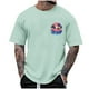 thumbnail image 2 of Tops para hombre, blusas y camisas de cuello redondo y manga corta para hombre, blusas casuales de cuello redondo con estampado de moda para hombre, blusas de cuello redondo y manga corta para hombre., 2 of 4