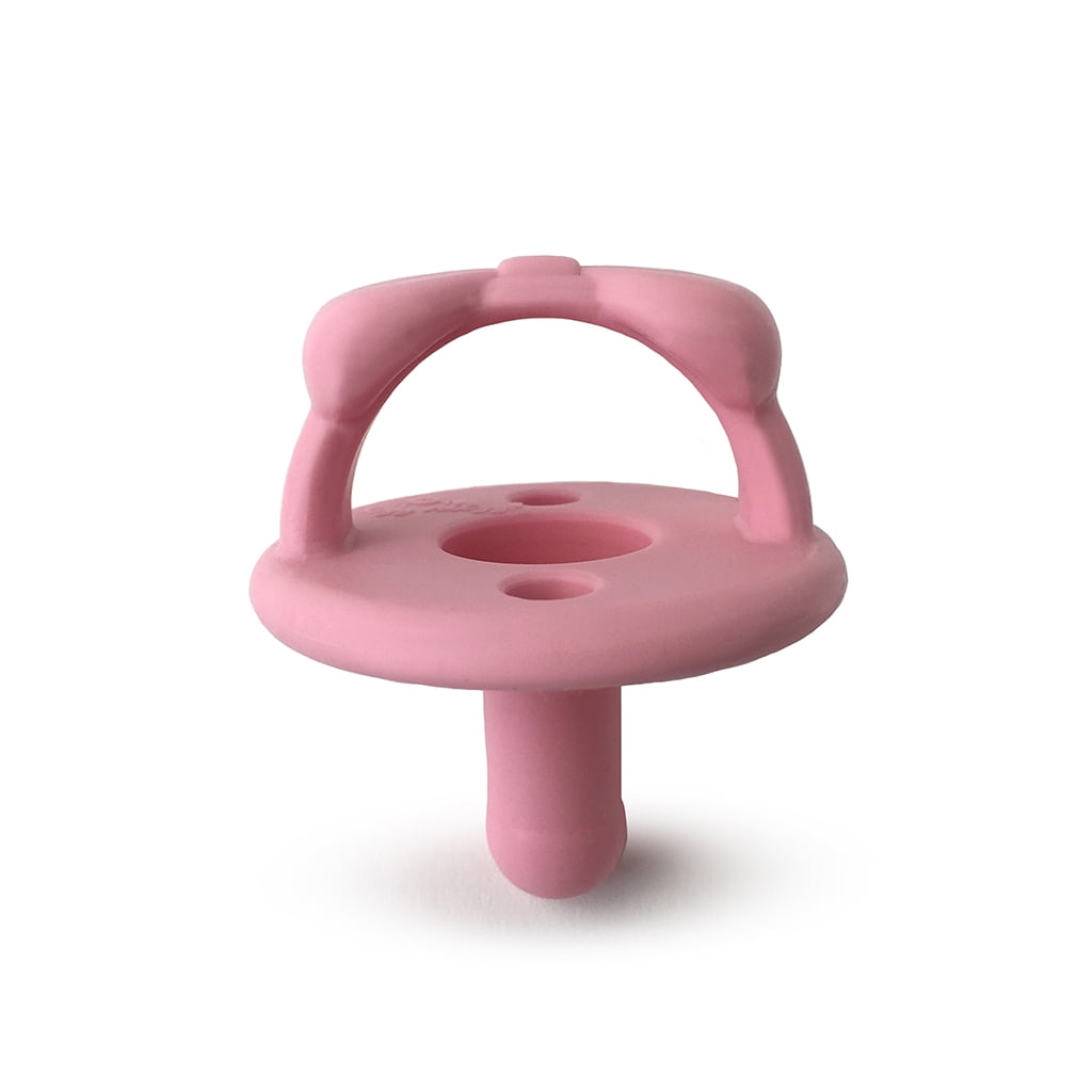 Sweetie Soother™ Silicone Pacifiers, Pink Bows, 6-18m