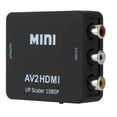 thumbnail image 2 of RCA to HDMI,1080P Mini RCA Composite CVBS AV to HDMI Video Audio Converter Adapter, 2 of 5