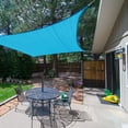 Shade&Beyond 16'x21' Customize Miexd Turquoise Sun Shade Sail UV Block