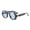 7, variant on Retro Steampunk Round Sunglasses, Vintage Aviator Style UV400 Protection Glasses for Men and Women, 3 Lens Colors