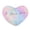 Multi-color, variant on XINGXIANG Heart LED Pillow - Color Changing Glowing Throw Cushion, Valentine's Day Heart Pillow Romantic Gift with Soft Light, Battery Operated Mood Lighting Decor(Yellow)