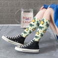 thumbnail image 5 of Naloa Cartoon Turtles Thigh High Socks Extra Long Stretchy Sock Women Over Knee High Opaque Stocking Daily Wear, 5 of 6