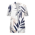 thumbnail image 4 of Enjoytime Shorts Sets Women 2 Piece Outfits Tropical Printed Button Down Matching Set Summer Vacation Travel Resort Wear, 4 of 5
