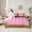 Pink, variant on Feelyou Square Pixelate Miner Twin Bedding Sets 7pcs, Retro Video Gaming Comforter Set