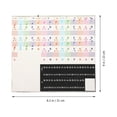 thumbnail image 3 of 1Set Beginner Piano Introductory Stickers Adhesive Piano Keyboard Stickers, 3 of 8