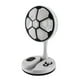 thumbnail image 1 of Ventilador de coche, ventilador de refrigeración para vehículo, ventilador eléctrico para coche, ventilador portátil, ventilador de carga USB para camión, 1 of 6