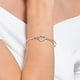 thumbnail image 4 of Pulsera Brazalete Infinity Corazon Infinito Swarovski + Kit De Regalo, 4 of 6