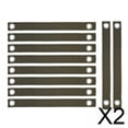 thumbnail image 1 of 2x10 Uds Correas Para árboles Diseño Transpirable Para árboles Jóvenes Protección Contra Huracanes Al Aire Libre 3,8 Cm X 40 Cm Verde, 1 of 8