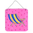 thumbnail image 1 of Beach Chair Aluminium Metal Wall or Door Hanging Prints, 1 of 1