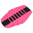 thumbnail image 1 of Cubierta de Asiento Motocicleta Unique Bargains Suave Rosa Negro, 1 of 8