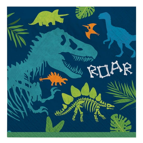 Dino-Mite Birthday Lunch Napkins (16ct)