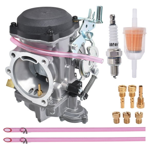 Carburetor Fit for Sportster 1200 XLH1200 Sportster 883 XL883, Softail 1988-2017, Dyna FXR FXD 1988-2016, Touring 1988-2016, Sportster 1998-2016