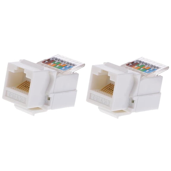 2x Electric Module Network Plug Boot Head Connector