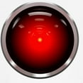 thumbnail image 3 of CafePress - HAL 9000 Eye Ringer T - 100% Cotton Ringed T-Shirt, 3 of 4