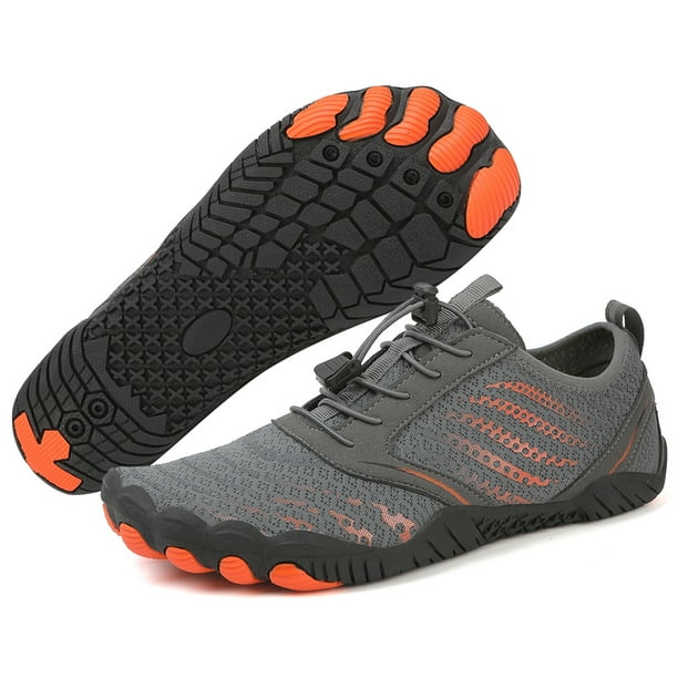 Zapatos de agua, zapatos de gimnasio, calzado deportivo ligero para playa, calzado de natación (44 gris)