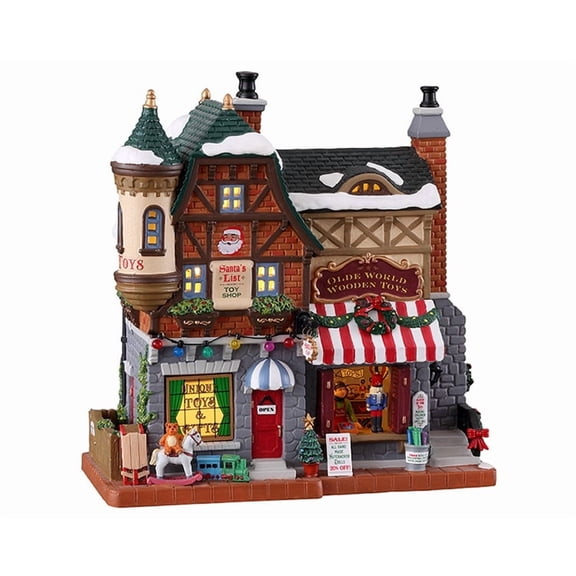 LEMAX Santa's List Toy Shop #15798