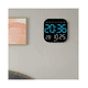 thumbnail image 4 of Reloj De Pared Digital Con Termómetro, Alarmas Y Calendario Lab.G Negro, 4 of 5