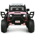 thumbnail image 4 of Gymax 12V Kids Ride On Truck RC Motorized Car w/ Spring Suspension & MP3 Pink, 4 of 10