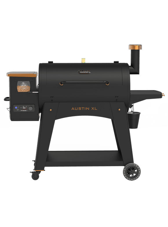 Pit Boss Austin XL 1000 Sq in Wood Fired Pellet Grill and Smoker  Onyx Series