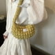thumbnail image 4 of Bolso Bandolera Plegable de Piel Vegana para Mujer - Bolso Tote Elegante y Holgado con Correa Ajustable para Uso Casual y Laboral, 4 of 6