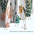 thumbnail image 6 of Pioneer Flower Floral Print Pattern Shower Curtain 36"x72" ,Bathroom Decorative Shower Curtains Set with 12 Hooks,Modern Waterproof Washable Shower Curtain, 6 of 6