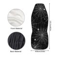 thumbnail image 6 of HUISEFOR Spider Web Car Seat Cover Breathable Comfortable Car Seat Covers Protector Elastic Polyester Easy to Installation Universal Fit for Most Cars SUV, 6 of 6