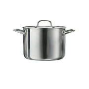 Tramontina Triverge 10 Piece Tri Ply Clad Stainless Steel Cookware Set, Induction Ready and Oven Safe