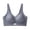 Blue, variant on Plus Size Seamless Underwire Bra Comfortable Full Cup Support for Everyday Wear Smooth Fit Black XL