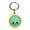Green, variant on Trendy Plastic Smiling Face Dumpling Keychain Playful Accessory For Teens Students And Collectors Safe Nontoxic