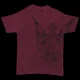thumbnail image 2 of Camiseta holgada de algodón con cuello redondo y manga corta estilo Harajuku para parejas, con estampado retro gótico Y2K, de gran tamaño, 2 of 5