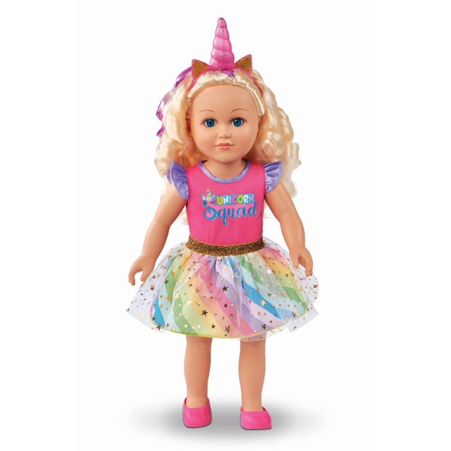 My Life As Poseable Unicorn Trainer 18" Doll, Choose from 2 Styles