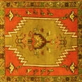 thumbnail image 1 of Ahgly Company Indoor Square Persian Yellow Traditional Area Rugs, 8' Square, 1 of 4