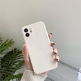 thumbnail image 1 of Funda cuadrada de silicona a prueba de golpes para iPhone, carcasa suave ultrafina de lujo para iPhone 12, 11, 13, pro Max, XS, X, XR7, 8 Plus, SE 2020 Fivean unisex, 1 of 2