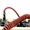 thumbnail image 4 of stanreset Guitar Audio Cable Electric Guitar Bass Keyboard Drum Audio Cable Straight to Right Angle Plug 10M, 4 of 6