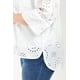 thumbnail image 5 of Blusa bordada de algodon Roman Fashion /Tallas Extras, 3952 (Blanco) blanco 36, 5 of 8