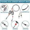 thumbnail image 5 of Stellar 10 Pack Egg Sinker Fishing Weights 1 Ounce, 5 of 5