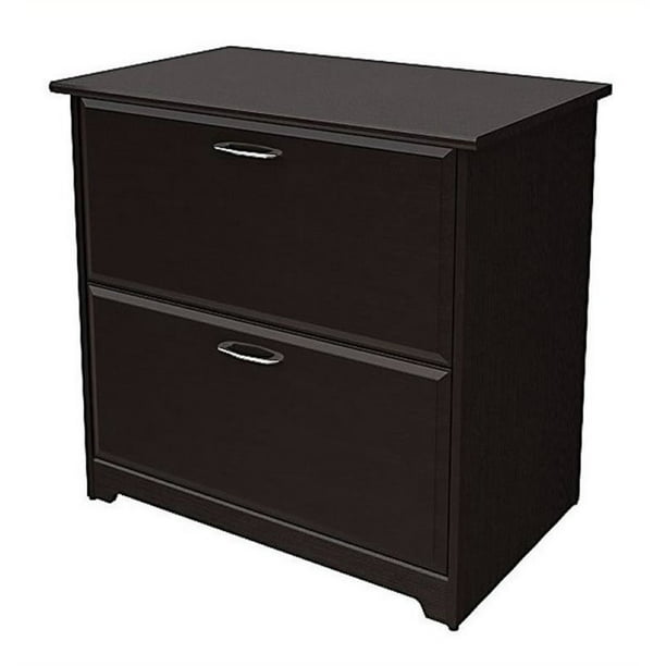 Drawer Lateral File Cabinet, Espresso Filing Cabinet