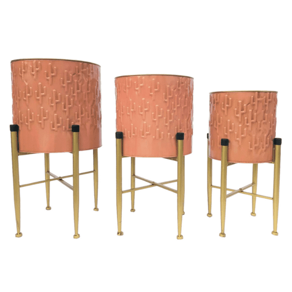 Metal Planters: Stylish Outdoor and Indoor Gardening Decor - Contemporary Elegance for Elegant Plant Displays