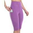 thumbnail image 2 of Shorts de Cyclisme Taille Haute pour Femmes avec Poches Short de Course, 2 of 4