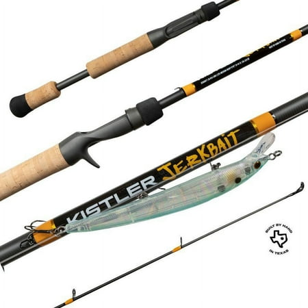 Kistler JB-610-LMH Jerkbait 6 10 Lite Medium Heavy Moderate Fast Action Casting Rod